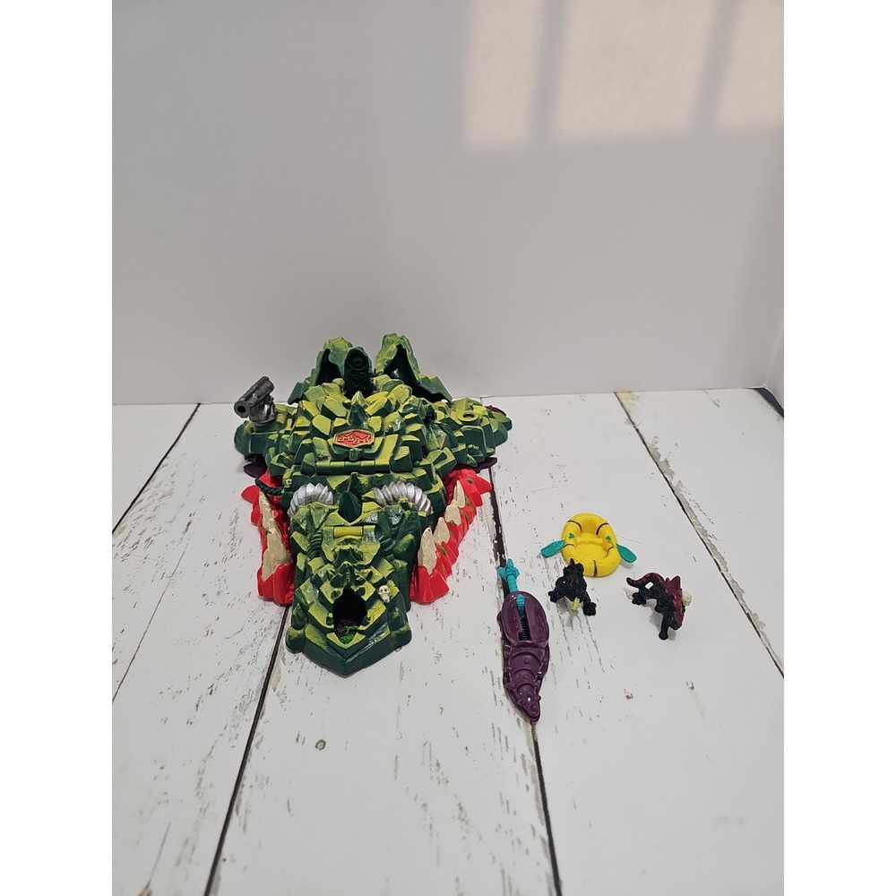 Vintage Mighty Max Storms Dragon Island Playset 1993 Bluebird Toys - Incomplete